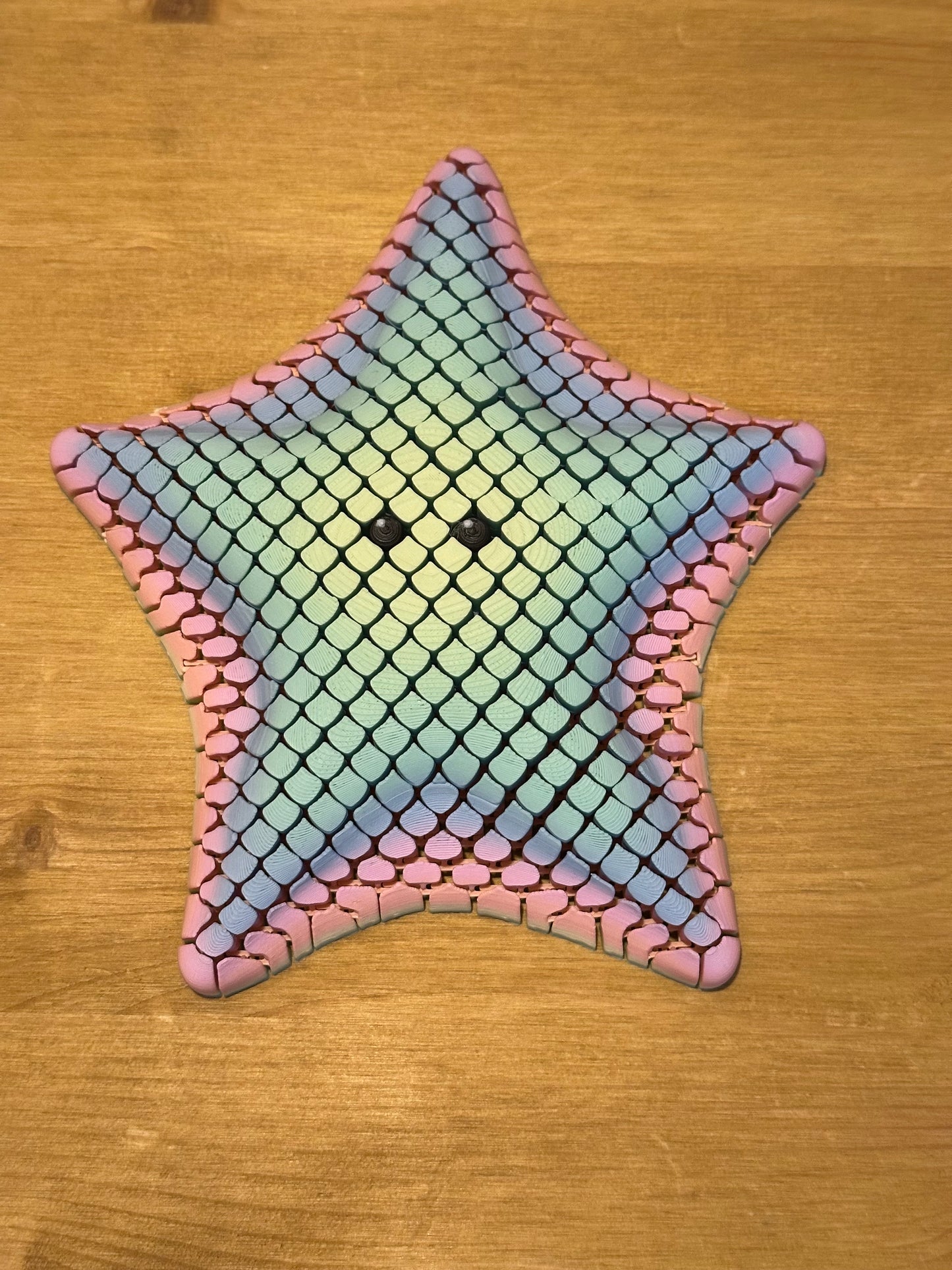 Articulated Flexi Starfish 3D Printed