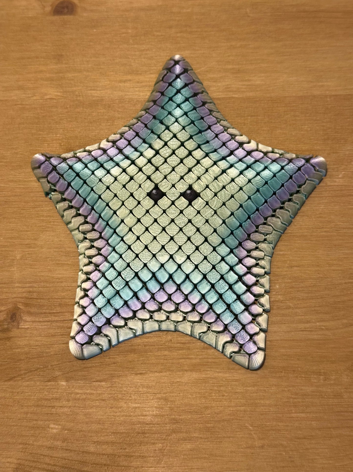 Articulated Flexi Starfish 3D Printed