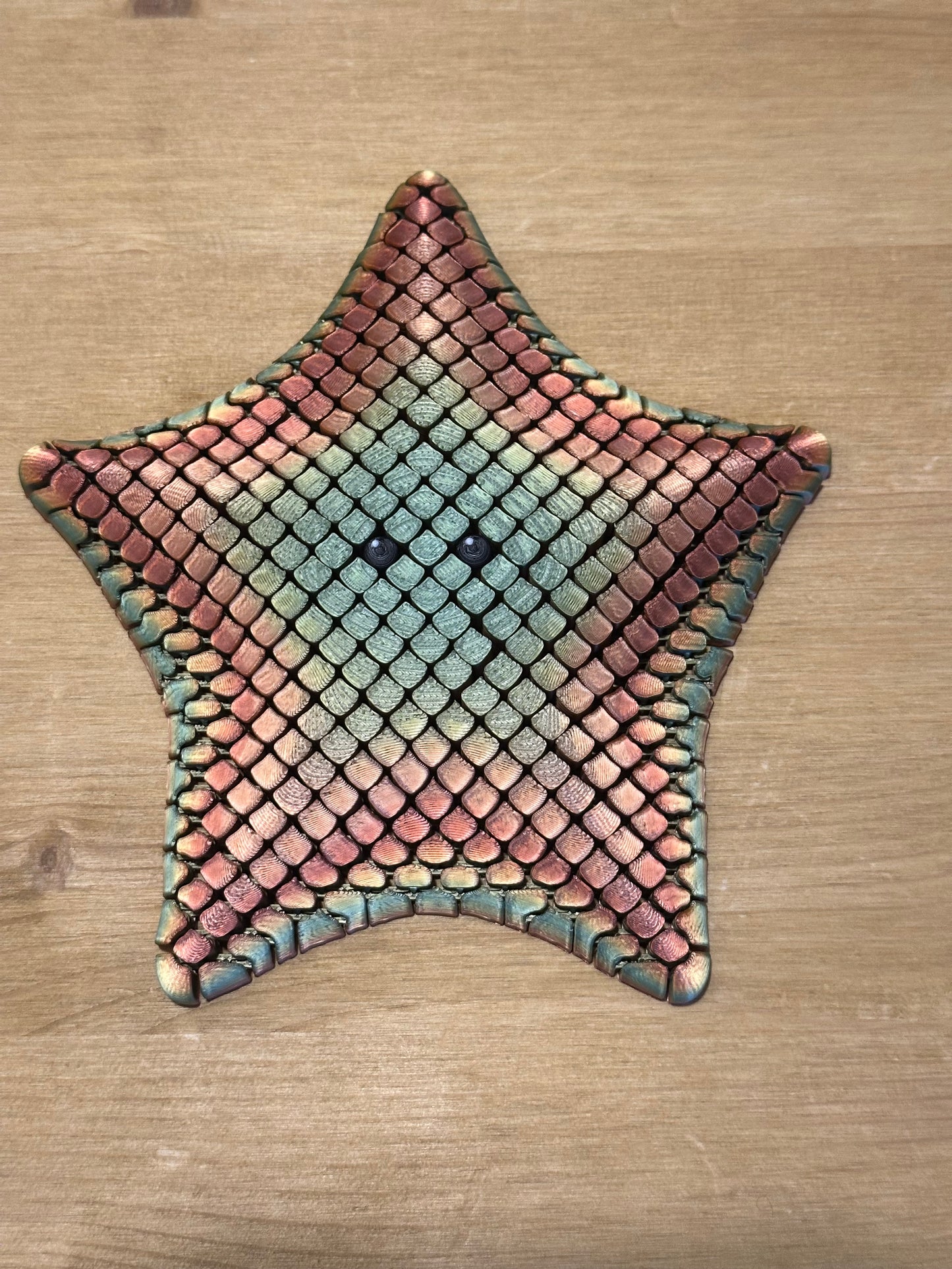 Articulated Flexi Starfish 3D Printed