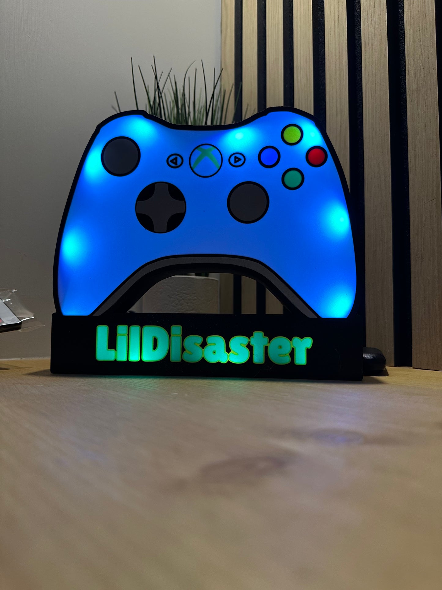 Personalised Gaming Controller Lightbox LED