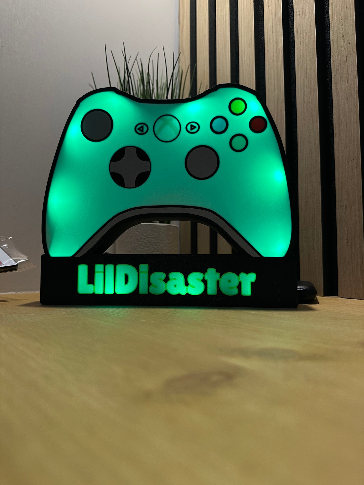 Personalised Gaming Controller Lightbox LED