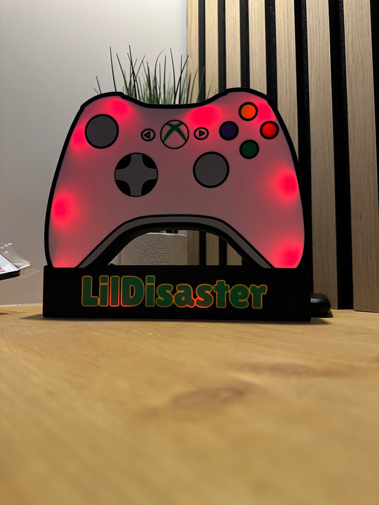 Personalised Gaming Controller Lightbox LED