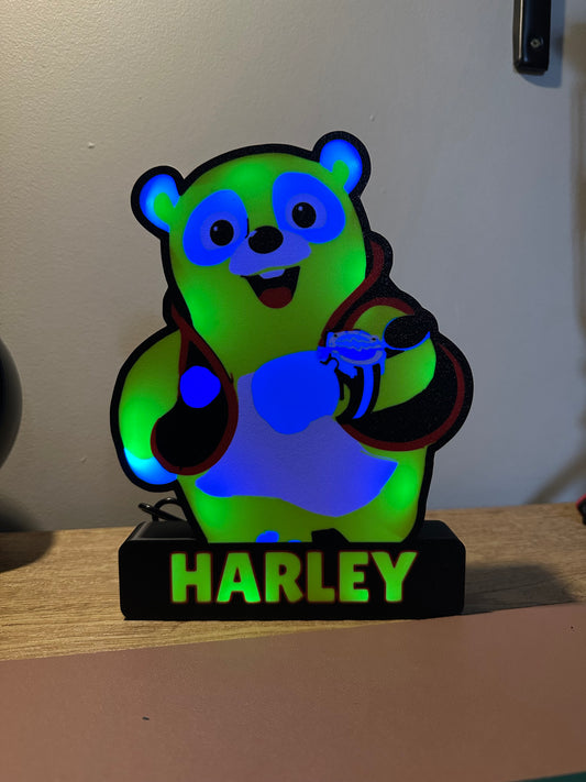 Personalised Oso Lightbox