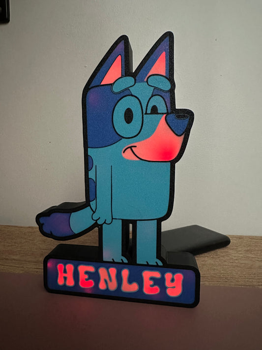 Personalised Bluey Lightbox