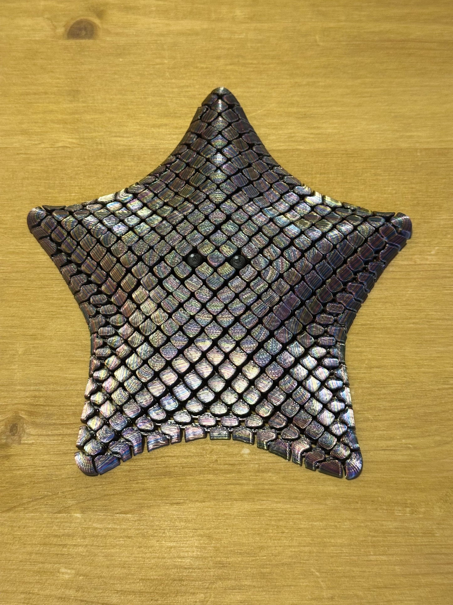 Articulated Flexi Starfish 3D Printed