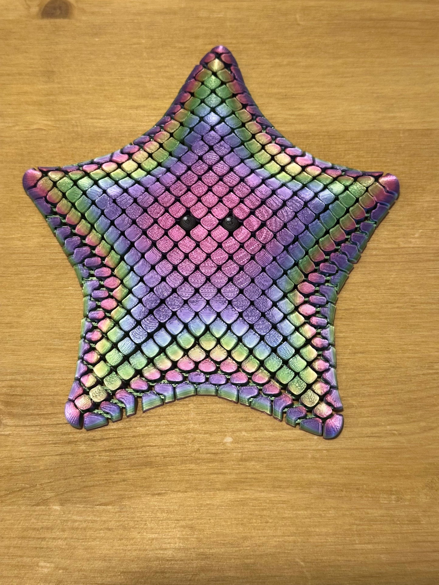 Articulated Flexi Starfish 3D Printed
