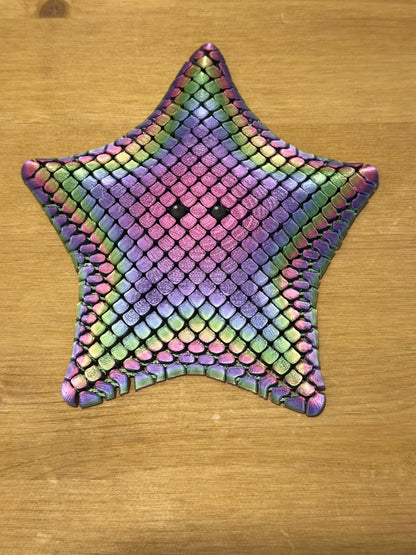 Articulated Flexi Starfish 3D Printed