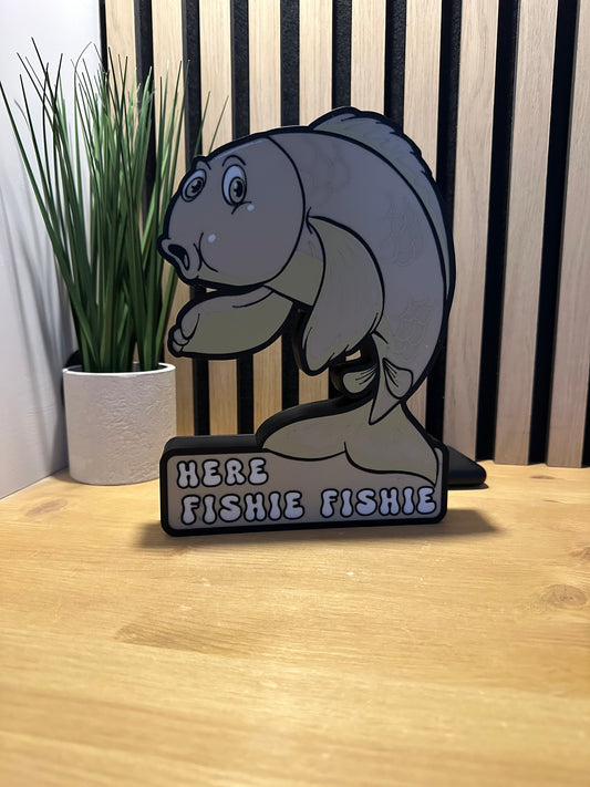 Personalised Fishing Carp Lightbox LED