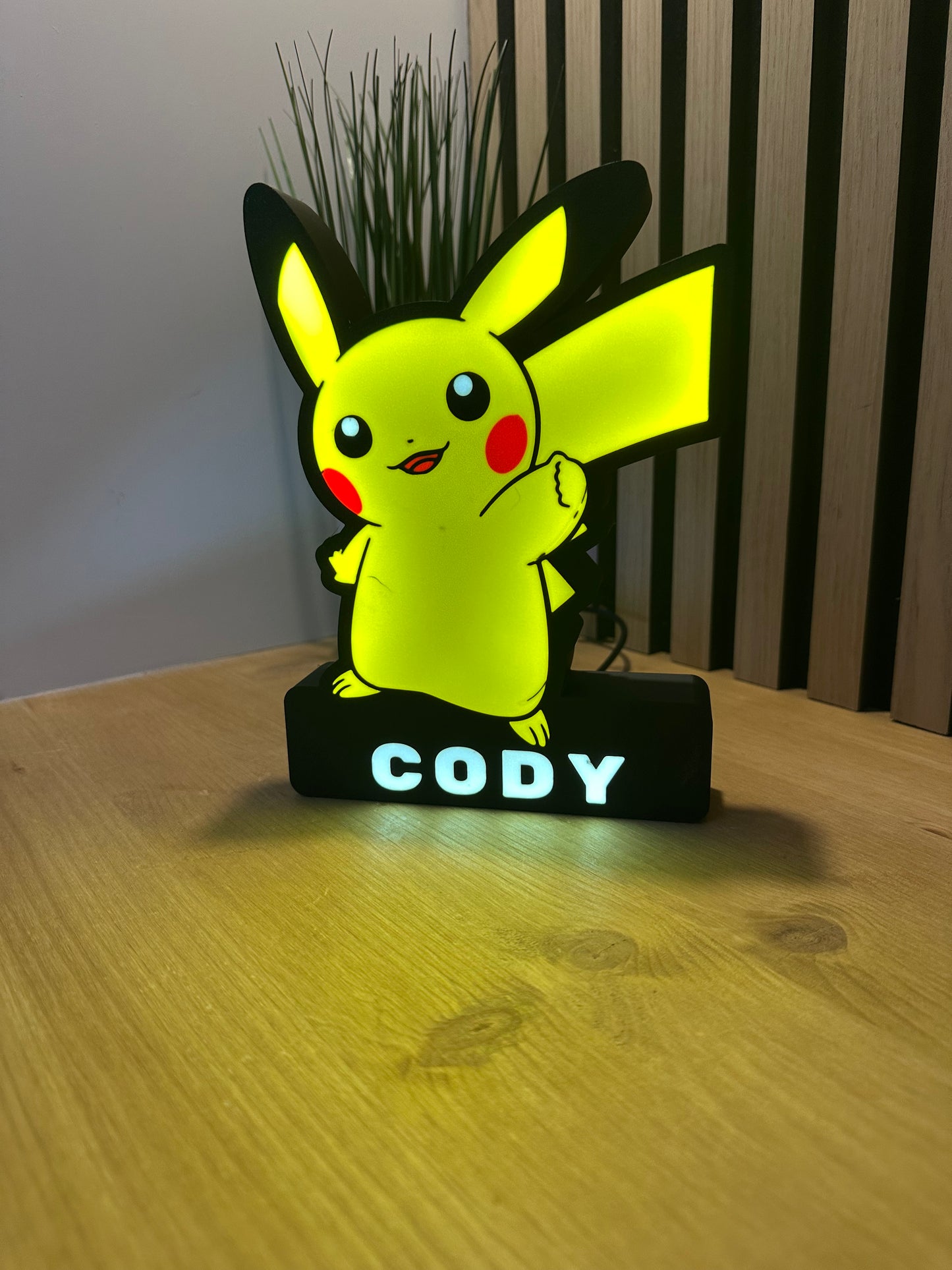 Personalised Pokemon LED Lightbox