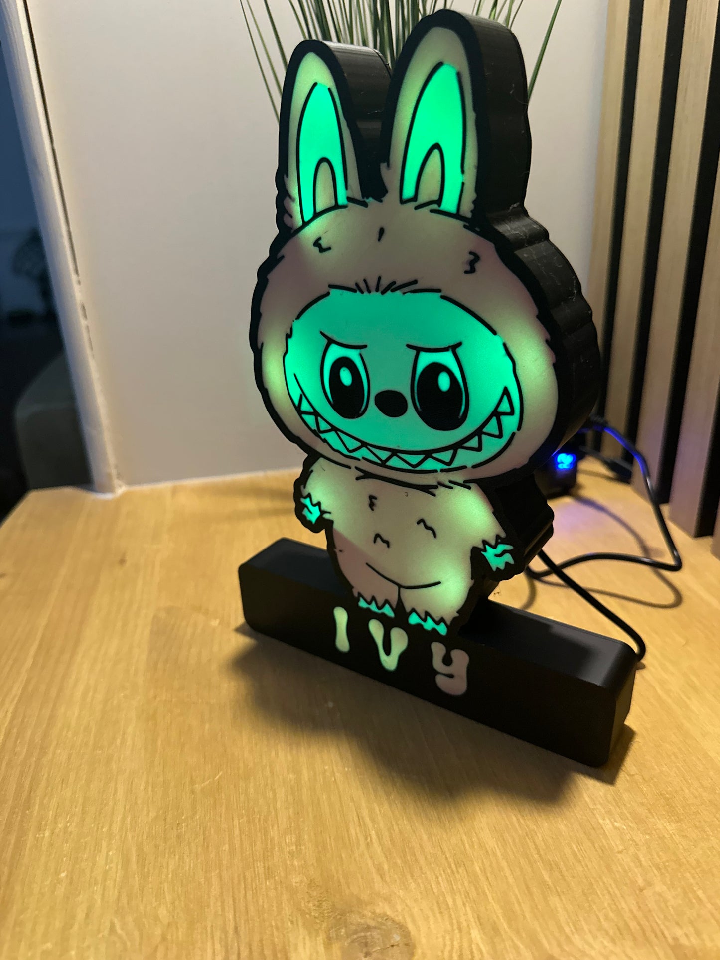 Personalised Labubu LED Lightbox