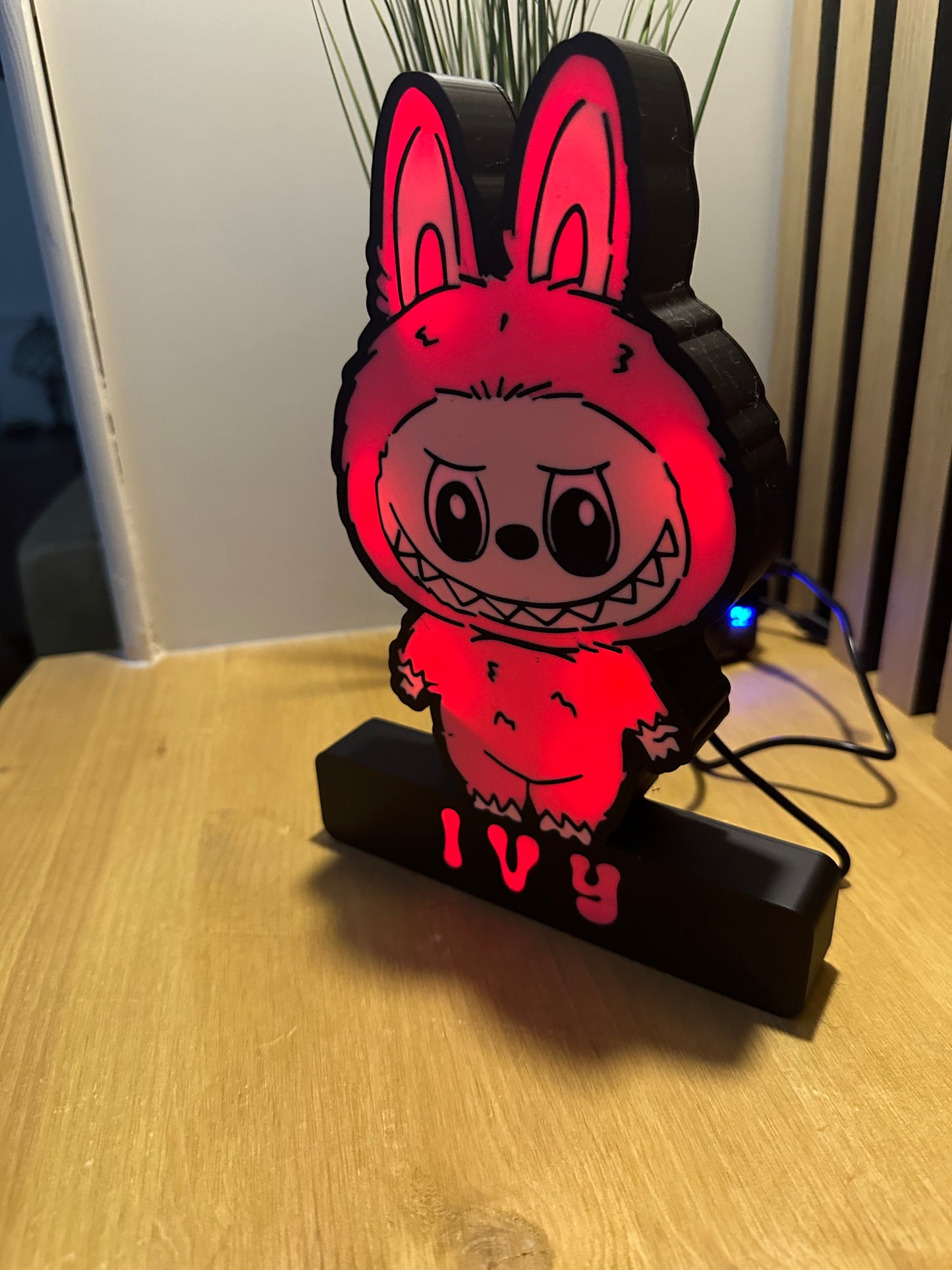 Personalised Labubu LED Lightbox