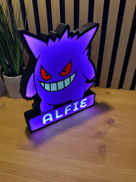 Personalised Pokemon LED Lightbox