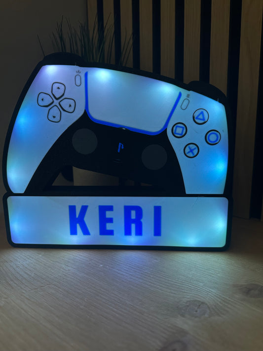Personalised Gaming Controller Lightbox LED