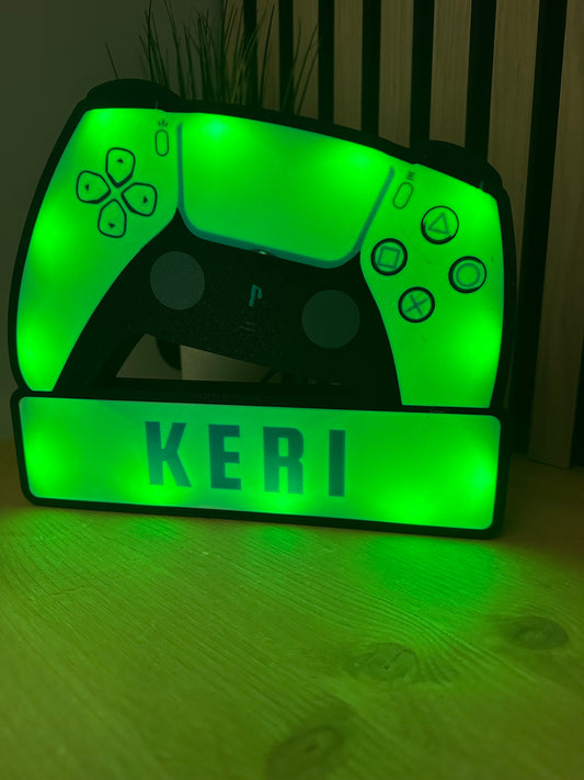 Personalised Gaming Controller Lightbox LED
