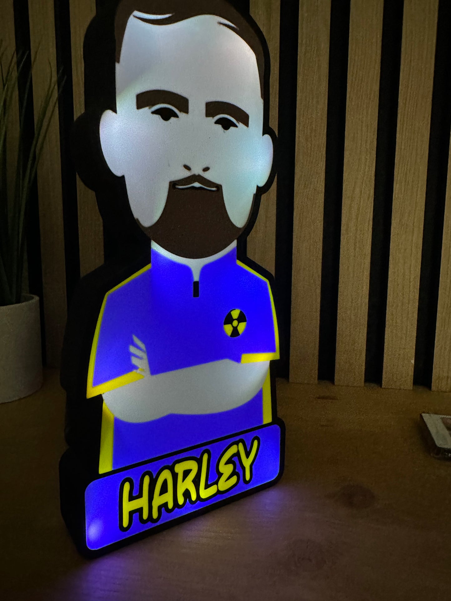 Personalised Luke The Nuke Littler Lightbox LED