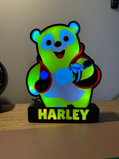 Personalised Oso Lightbox