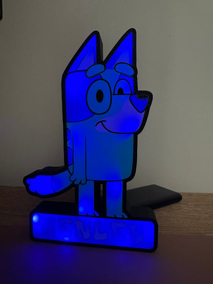 Personalised Bluey Lightbox