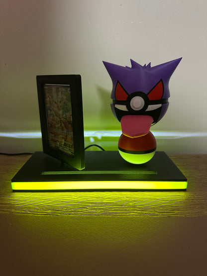 Pokemon Card / Pokeball Display Stand LED Illuminated