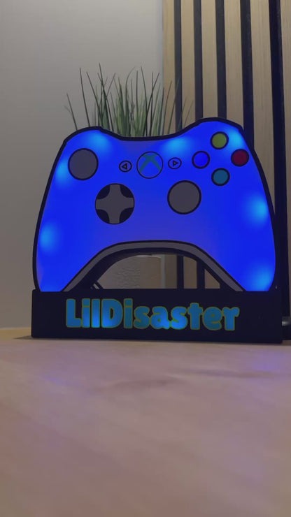 Personalised Gaming Controller Lightbox LED