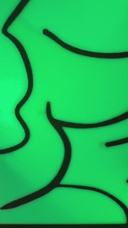 Personalised Smurf Lightbox